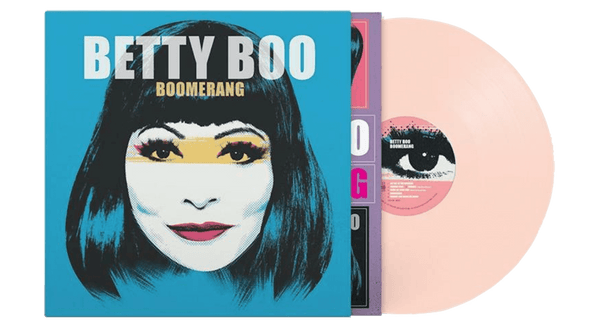 Vinyl Betty Boo Boomerang Pink Lp W Bonus 12 Stickers 