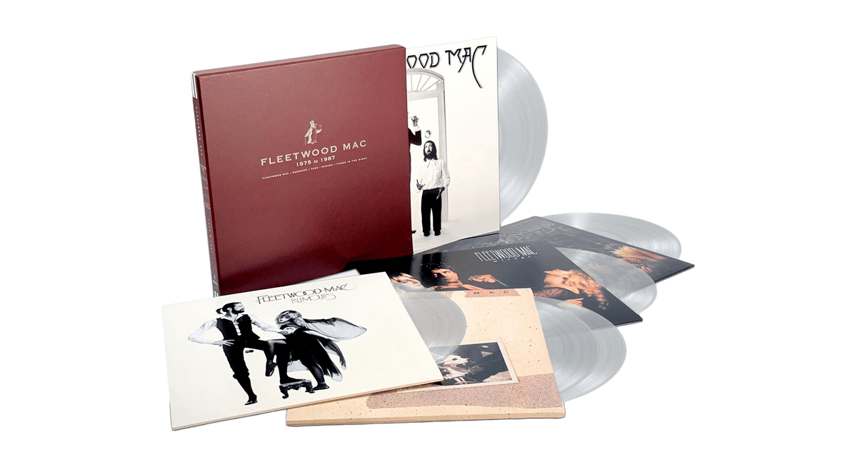 Vinyl - [Pre-Order [28/03] Fleetwood Mac : 1975-1987 (6LP Crystal Clear Vinyl Box Set) - The Record Hub