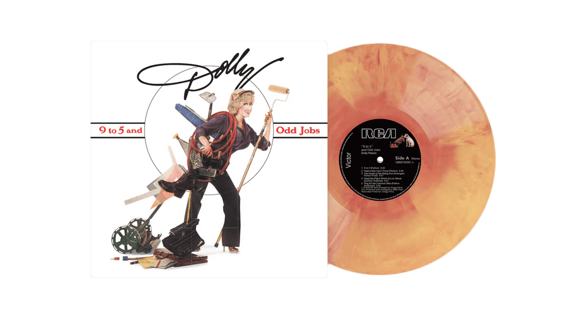 Vinyl - Dolly Parton : 9 to 5 and Odd Jobs (Rising Sun Galaxy Vinyl) - The Record Hub