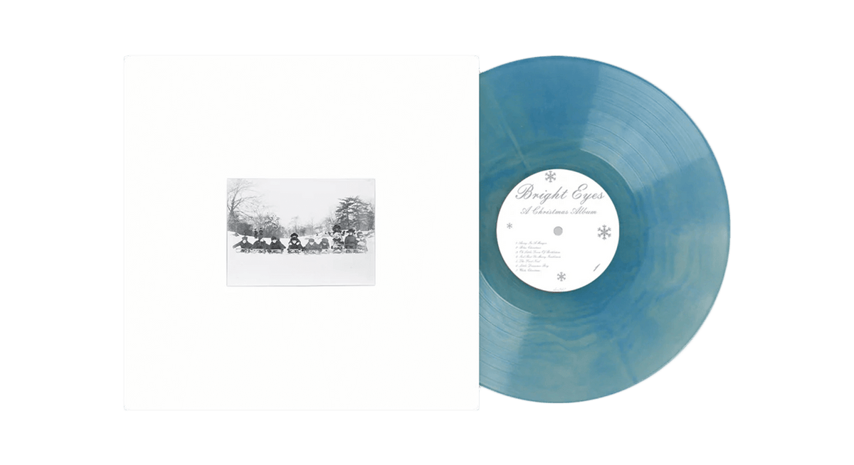 Vinyl - Bright Eyes : A Christmas Album (Blue Seafoam Wave Vinyl) - The Record Hub