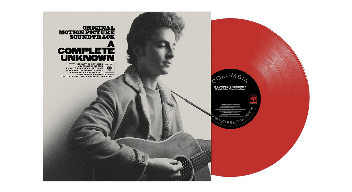 Vinyl - [Pre-Order [31/01] Timothee Chalamet : A Complete Unknown OST (Opaque Red vinyl) - The Record Hub