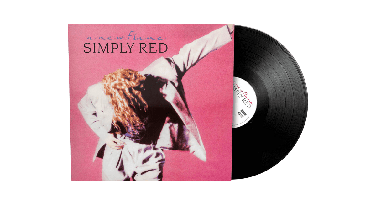 Vinyl - [Pre-Order [15/11] Simply Red : A New Flame (140g Black Recycled Vinyl) - The Record Hub