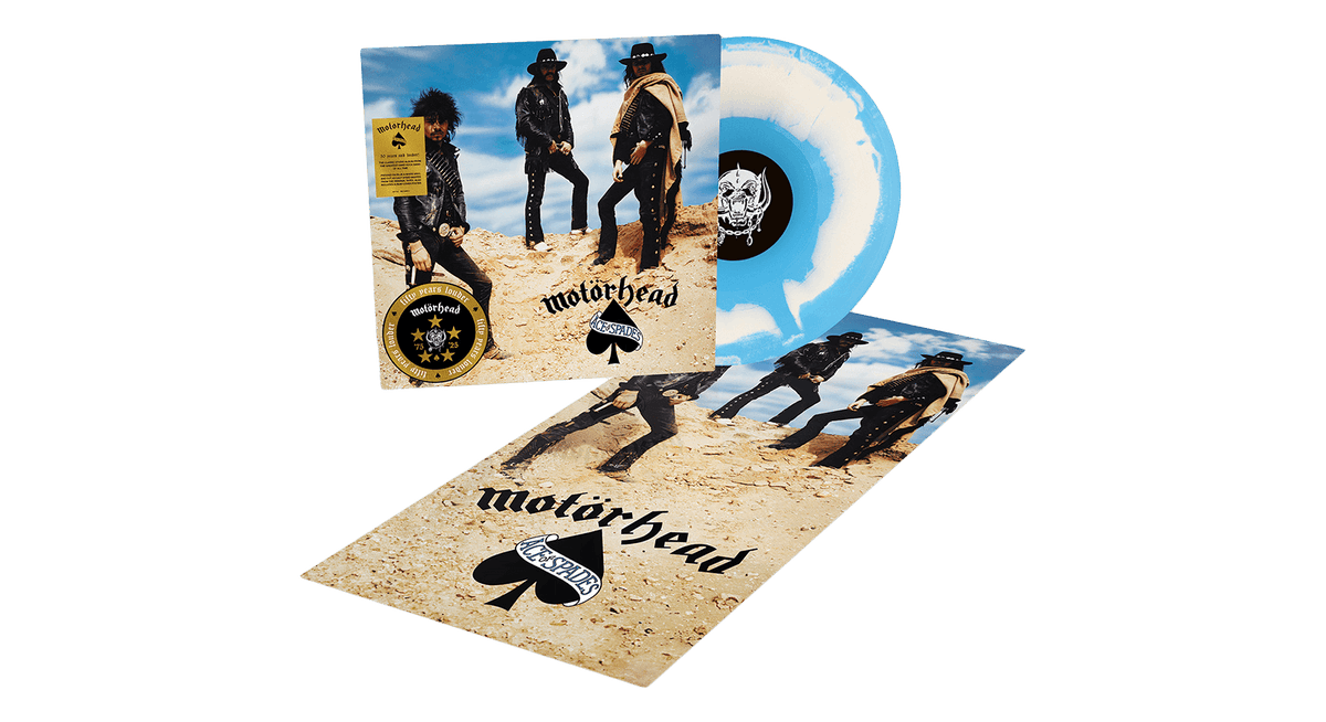 Vinyl - Motorhead : Ace Of Spades (Blue &amp; White Vinyl) - The Record Hub