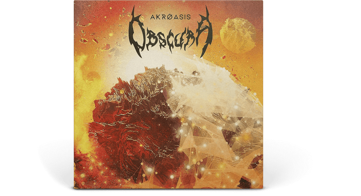 Vinyl - Obscura : Akróasis (Red, Mustard Yellow &amp; Bone White Vinyl ) - The Record Hub