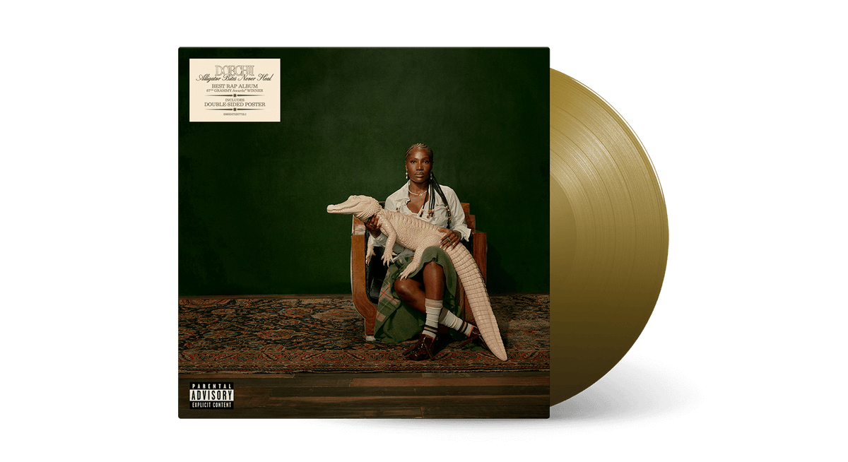 Vinyl - [Pre-Order [18/04] Doechii : Alligator Bites Never Heal (Gold Vinyl) - The Record Hub