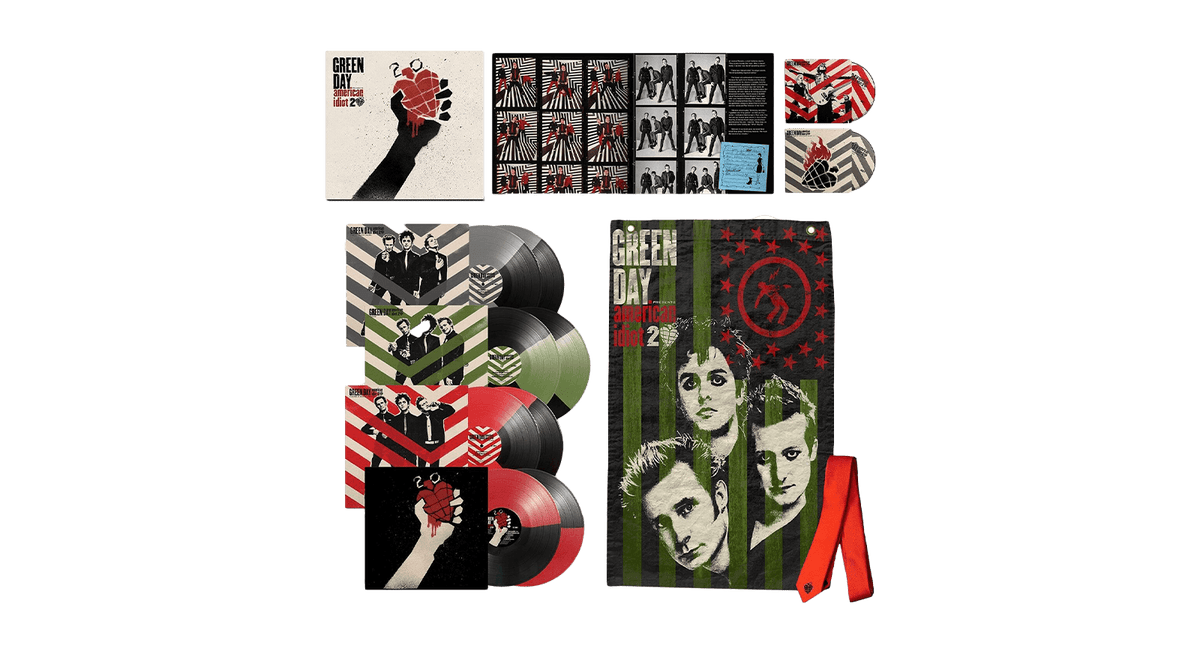 Vinyl - Green Day : American Idiot (20th Anniversary Edition) (Limited LP/BLURAY BOX) - The Record Hub