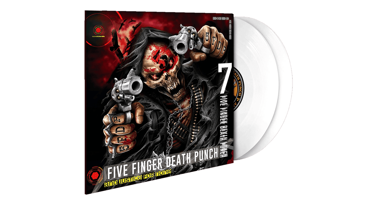 Vinyl - Five Finger Death Punch : And Justice For None (Ltd White Vinyl) - The Record Hub