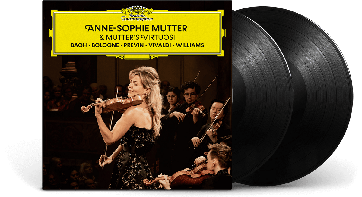 Vinyl - Anne-Sophie Mutter &amp; Mutter&#39;s Virtuosi : Anne-Sophie Mutter &amp; Mutter&#39;s Virtuosi: Bach, Bologne, Previn, Vivaldi, Williams - The Record Hub