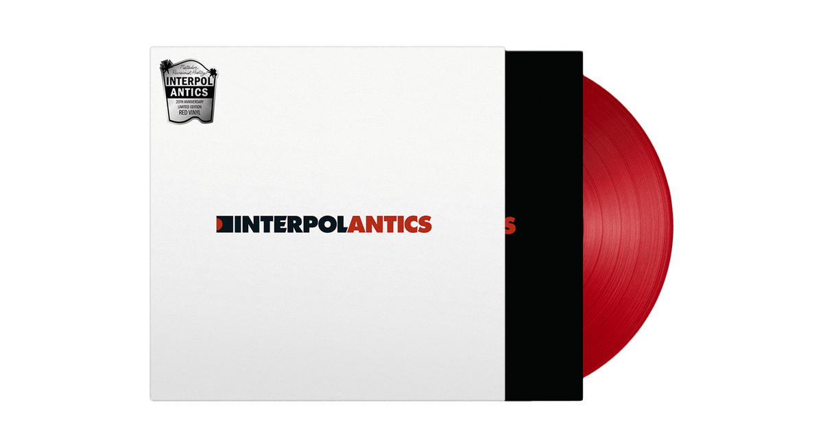 Vinyl - Interpol : Antics (20th Anniversary) (Red Vinyl) - The Record Hub