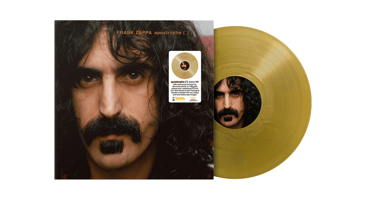 Vinyl - Frank Zappa : Apostrophe (50th Anniversary) (Gold Nugget) - The Record Hub