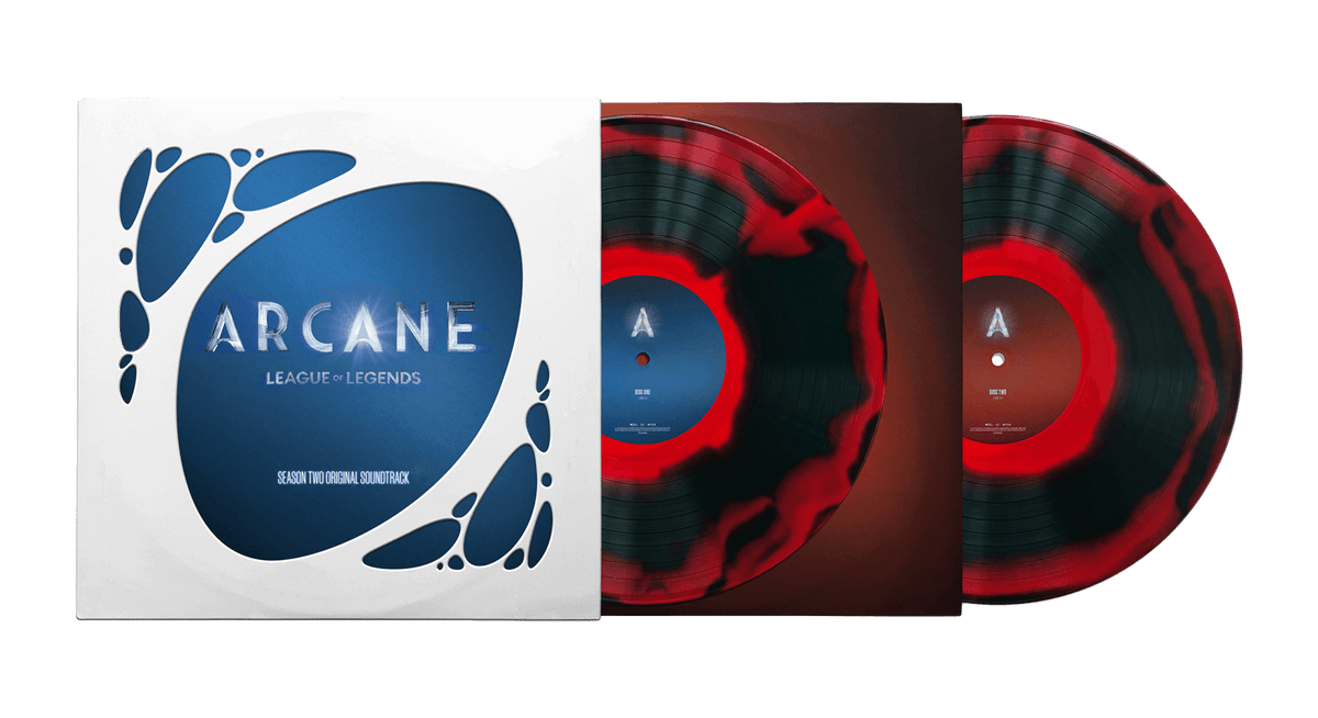 Vinyl - Various Artists : Arcane League of Legends Season 2 (Original Soundtrack) (Dark Minion Vinyl) - The Record Hub