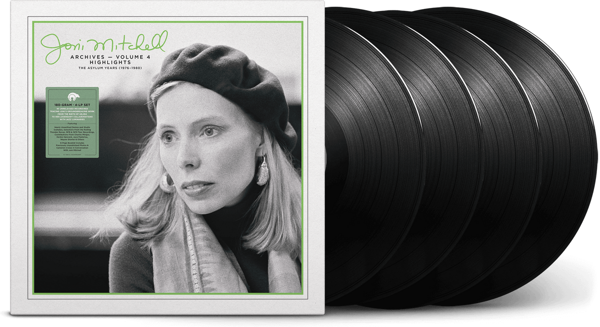 Vinyl - [Pre-Order [04/10] Joni Mitchell : Archives, Vol. 4 - The Asylum Years (1976-1980) - Highlights - The Record Hub