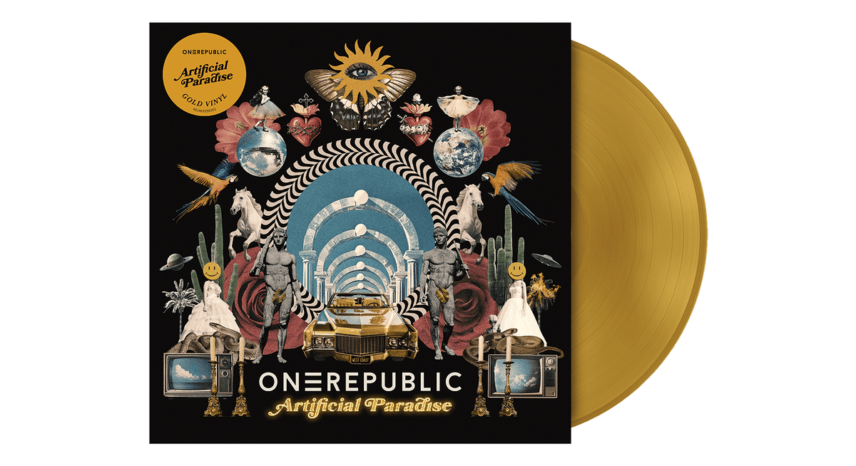 Vinyl - OneRepublic : Artificial Paradise (Gold Vinyl) - The Record Hub