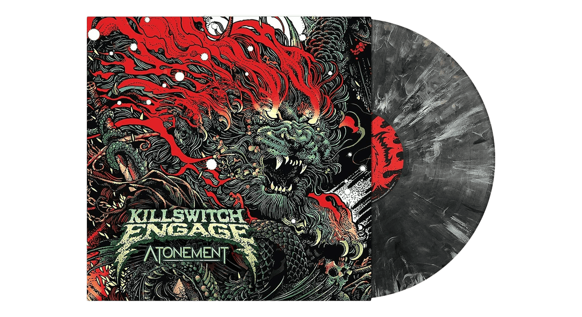 Vinyl - Killswitch Engage : Atonement (Grey &amp; Black Marbled Vinyl) - The Record Hub