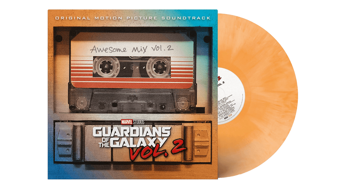 Vinyl - Various Artists : Guardians of the Galaxy Vol. 2: Awesome Mix Vol. 2  (Orange Galaxy Effect Vinyl) - The Record Hub