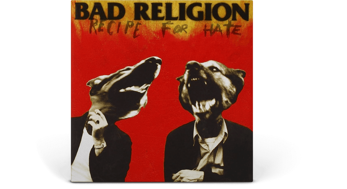 Vinyl - Bad Religion : Recipe For Hate (Ltd 30th Anniversary - Red w/ Black Smoke Vinyl) - The Record Hub