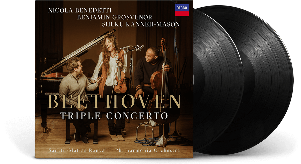 Vinyl - [Pre-Order [04/10] Sheku Kanneh-Mason, Nicola Benedett &amp; Benjamin Grosveno : Beethoven - Triple Concerto - The Record Hub