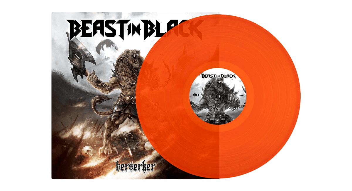 Vinyl - Beast In Black : Berserker (Transparent Orange vinyl) - The Record Hub