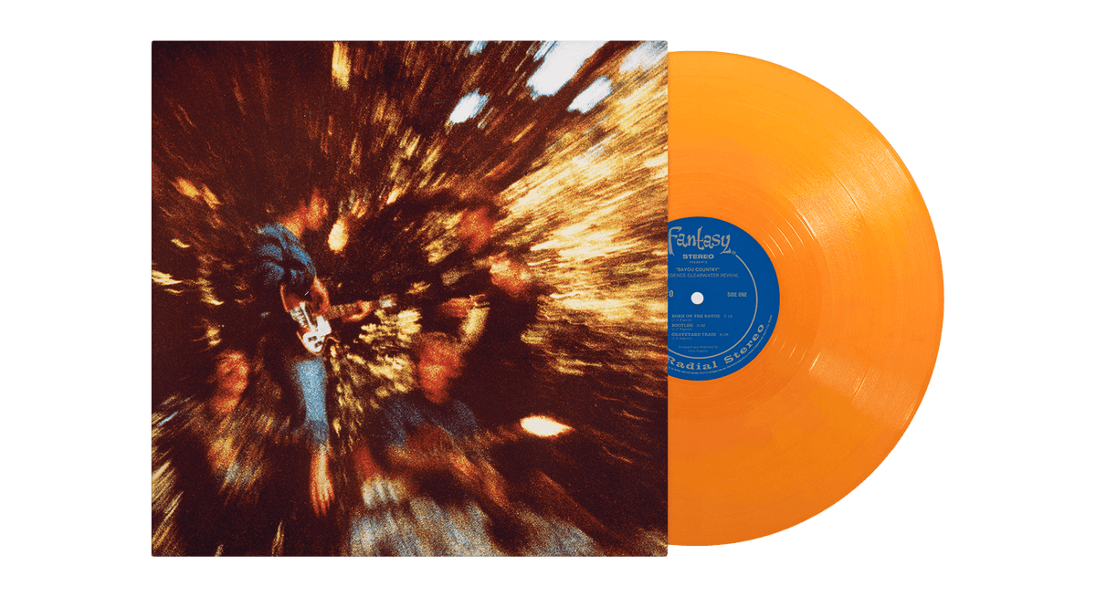 Vinyl - Creedence Clearwater Revival : Black Bayou (Opaque Tangerine Vinyl) - The Record Hub