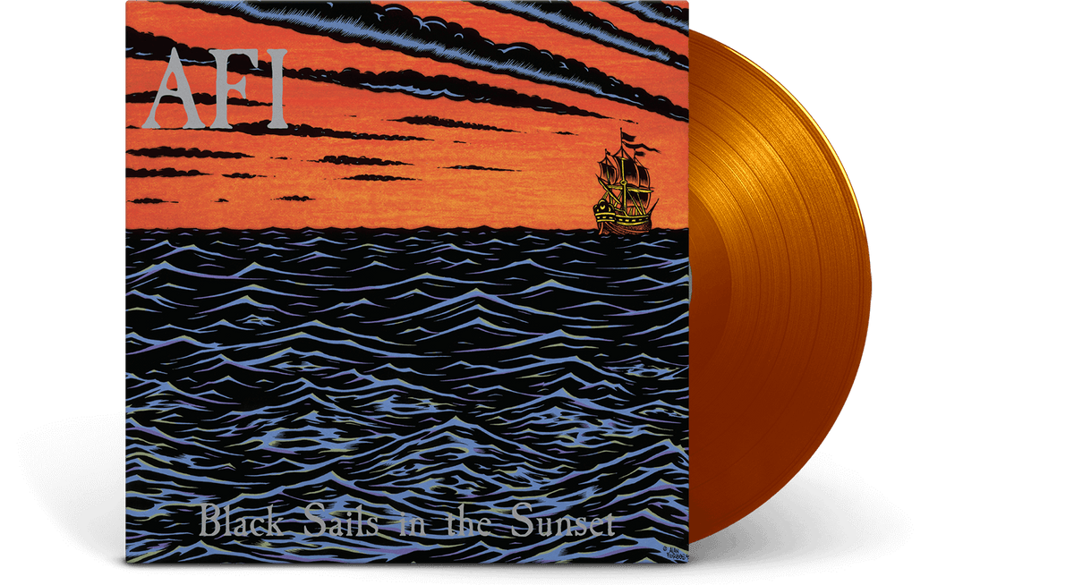Vinyl - [Pre-Order [19/07] AFI : Black Sails In The Sunset (25th Anniversary Edition) (Orange Vinyl) - The Record Hub