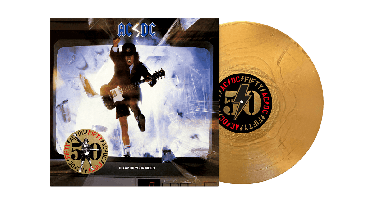 Vinyl - AC/DC : Blow Up Your Video (180g Gold Nugget Vinyl) - The Record Hub