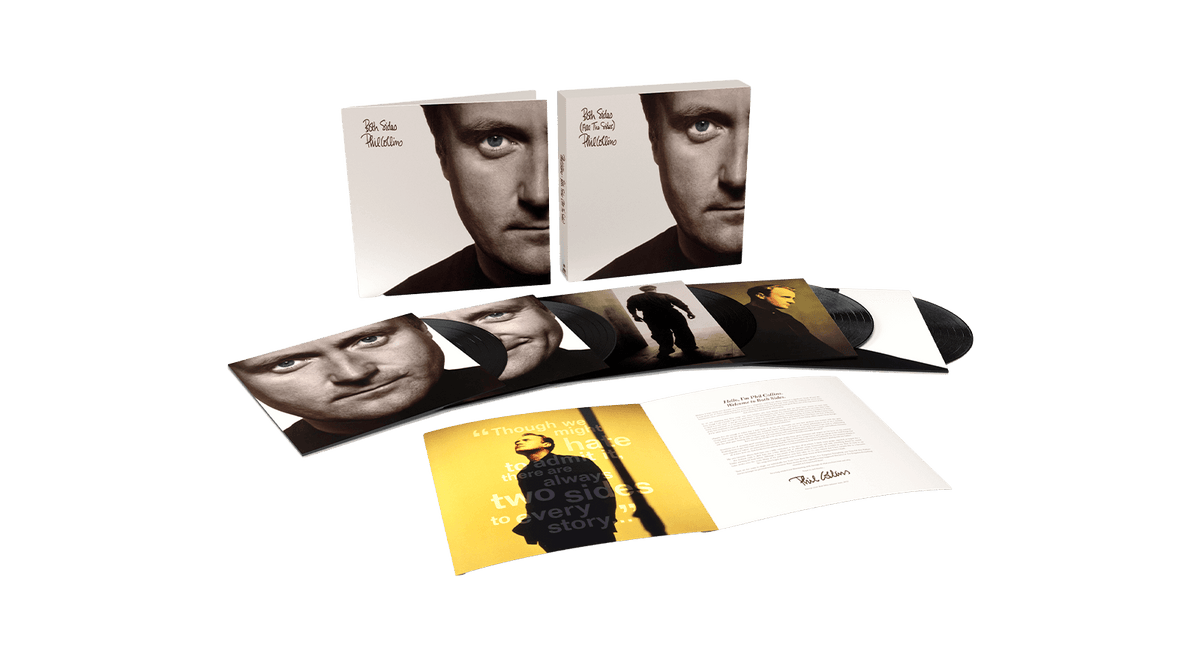 Vinyl - Phil Collins : Both Sides (All The Sides) (5LP Boxset) - The Record Hub