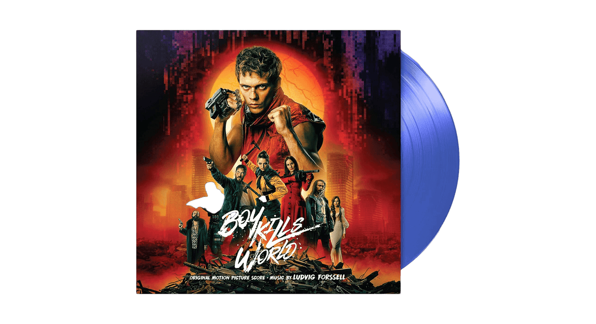 Vinyl - [Pre-Order [06/12] Soundtrack / Ludvig Forssell : Boy Kills World - Original Motion Picture Score (Blue Vinyl) - The Record Hub