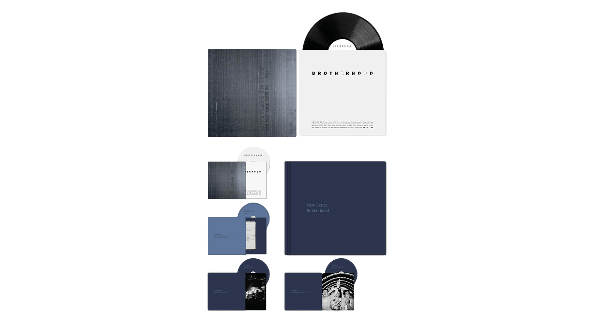 Vinyl - New Order : Brotherhood (Deluxe Edition) (1LP + 2CD + 2DVD) - The Record Hub