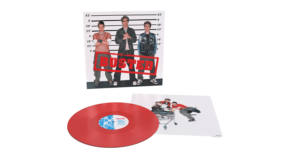 Vinyl - Busted : Busted (Red Vinyl) - The Record Hub