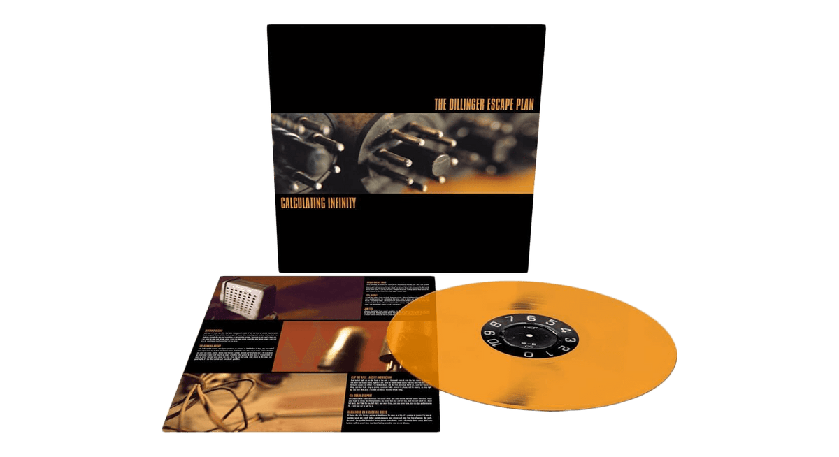 Vinyl - The Dillinger Escape Plan : Calculating Infinity (Clear Orange Vinyl) - The Record Hub