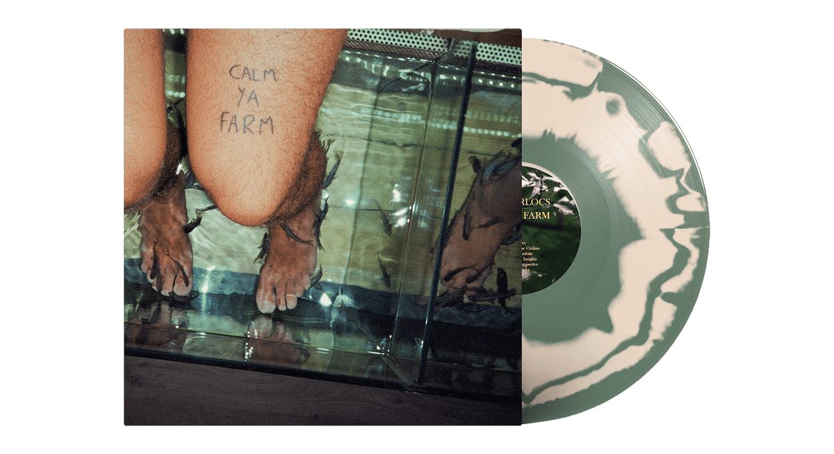 Vinyl - The Murlocs : Calm Ya Farm (White &amp; Green Vinyl) - The Record Hub