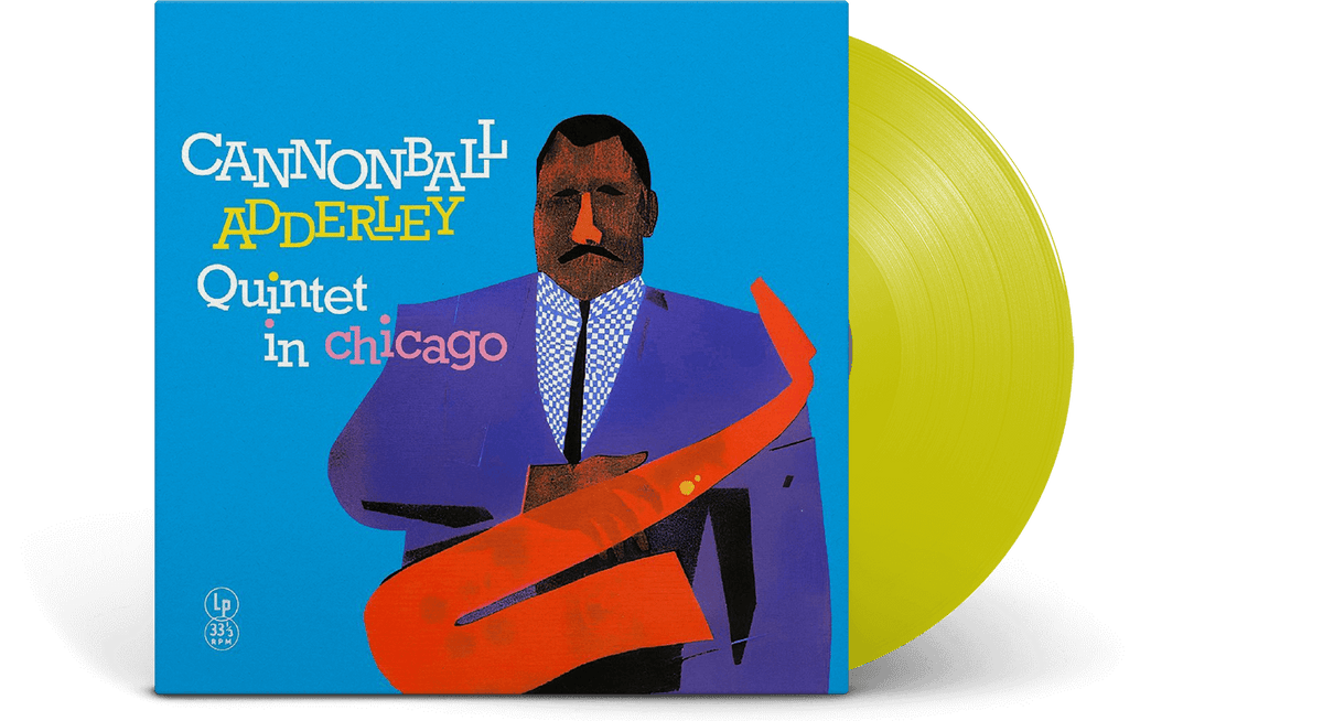 Vinyl - Cannonball Adderley Quintet : Cannonball Adderley Quintet in Chicago (Yellow Vinyl) - The Record Hub