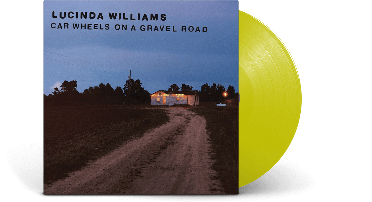 Vinyl - Lucinda Williams : Car Wheels on a Gravel Road (Yellow Vinyl) - The Record Hub