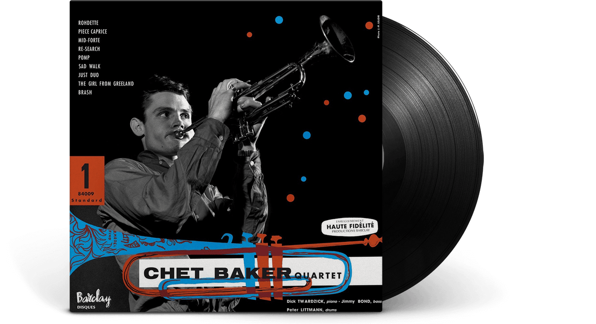 Vinyl - Chet Baker Quartet : Chet Baker Quartet  - Chet Baker in Paris Vol. 1 (180g Vinyl) - The Record Hub