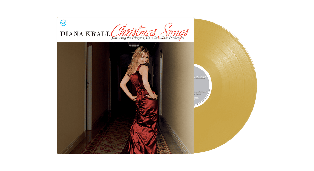 Vinyl - Diana Krall : Christmas Songs (Gold Vinyl) - The Record Hub