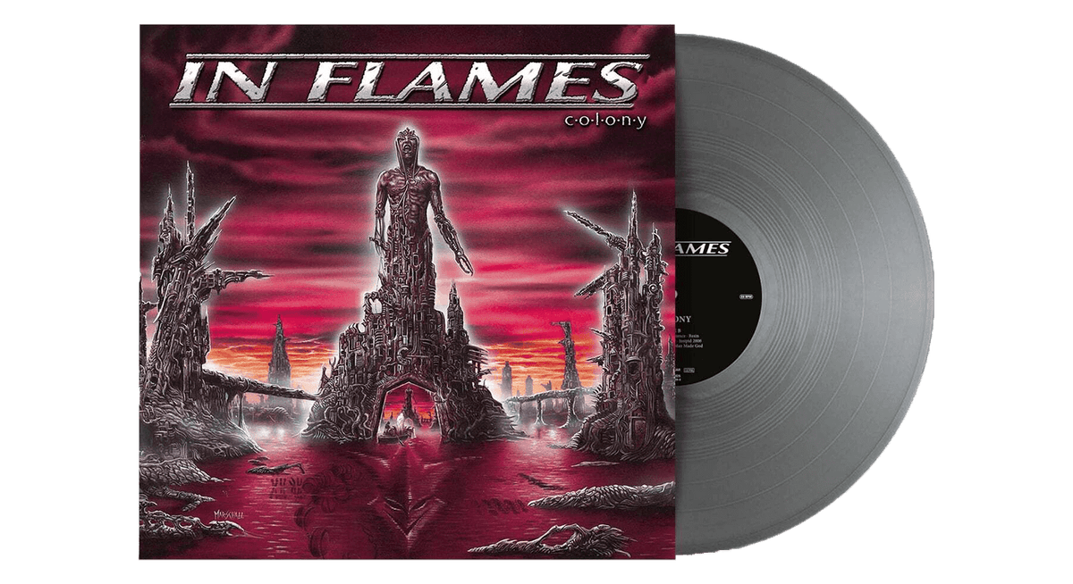 Vinyl - In Flames : Colony (25th Anniversary - Remaster 2024) (Limited 180g Silver Vinyl) - The Record Hub