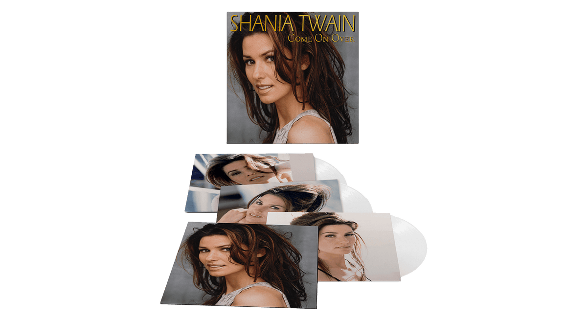 Vinyl - Shania Twain : Come On Over (Ultra Clear Vinyl Diamond Edition) (Exclusive to The Record Hub.com) - The Record Hub