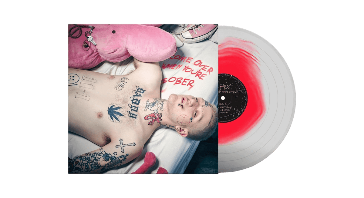 Vinyl - [Pre-Order [27/09] Lil Peep : Come Over When You&#39;re Sober, Pt.1 (Pink in Clear Vinyl) - The Record Hub