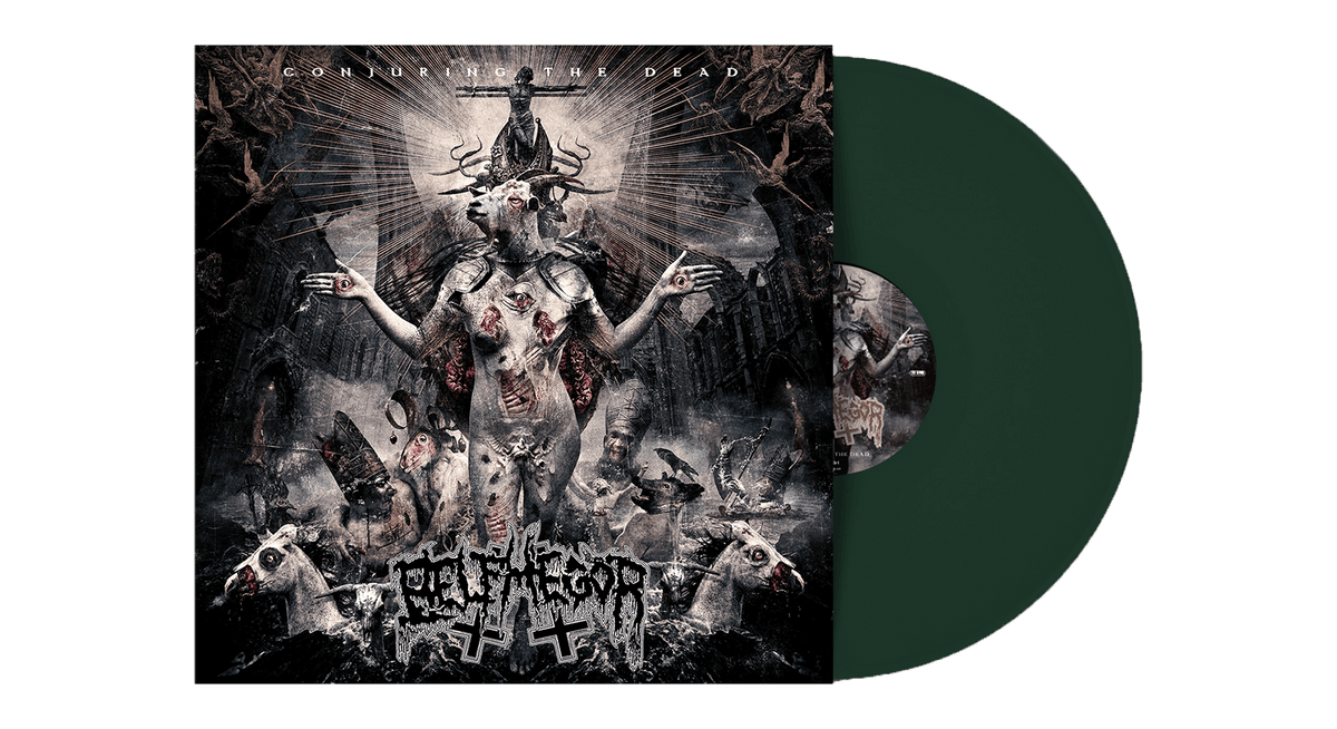 Vinyl - Belphegor : Conjuring The Dead (Ltd Dark Green Vinyl) - The Record Hub