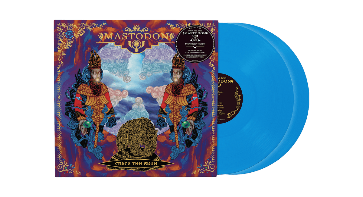 Vinyl - Mastodon : Crack the Skye (15th Anniversary Deluxe Edition) (Sky Blue Vinyl) - The Record Hub