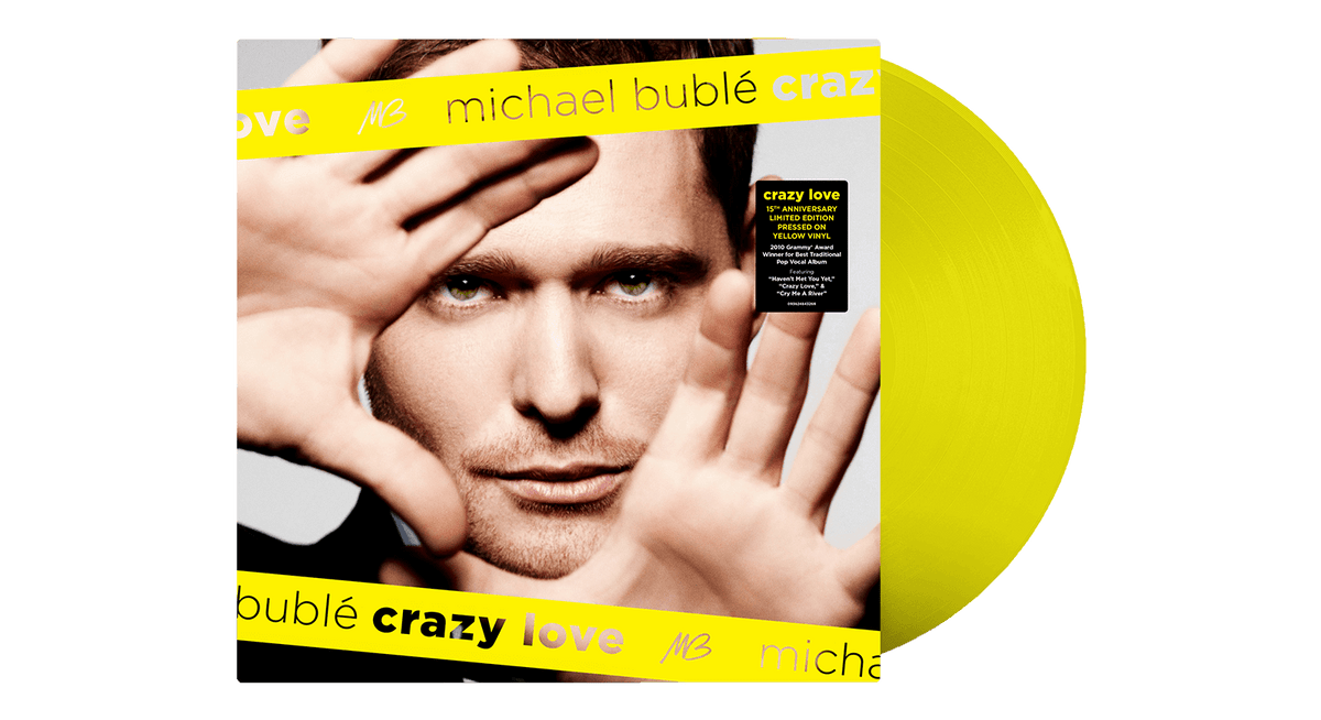 Vinyl - Michael Bublé : Crazy Love (Lemonade Yellow Vinyl) - The Record Hub