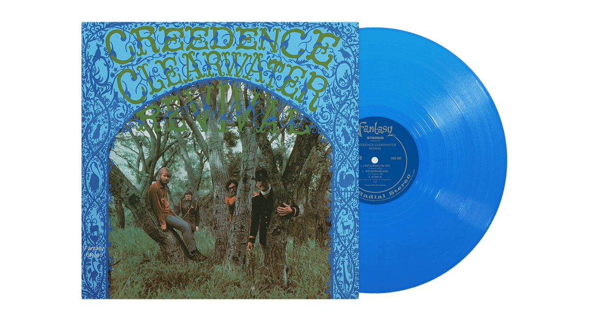 Vinyl - Creedence Clearwater Revival : Creedence Clearwater Revival (Opaque Sky Blue Vinyl) - The Record Hub