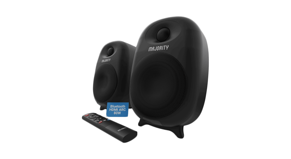 Vinyl - Majority : D80 Bluetooth Speakers - The Record Hub