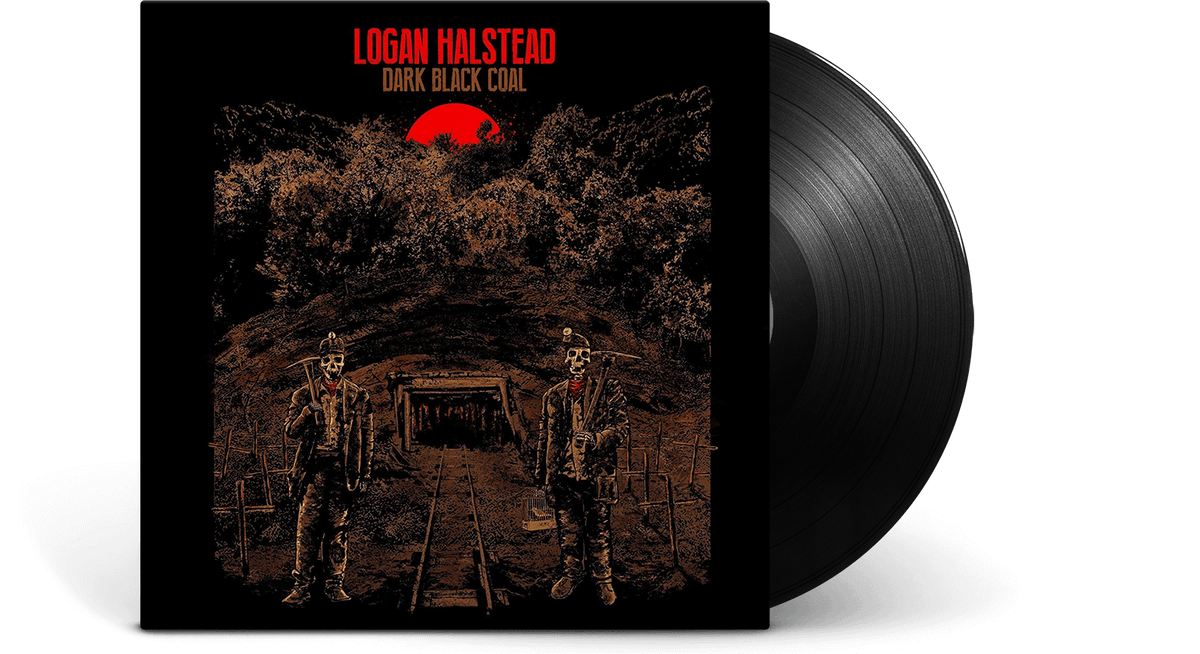 Vinyl - Logan Halstead : Dark Black Coal - The Record Hub