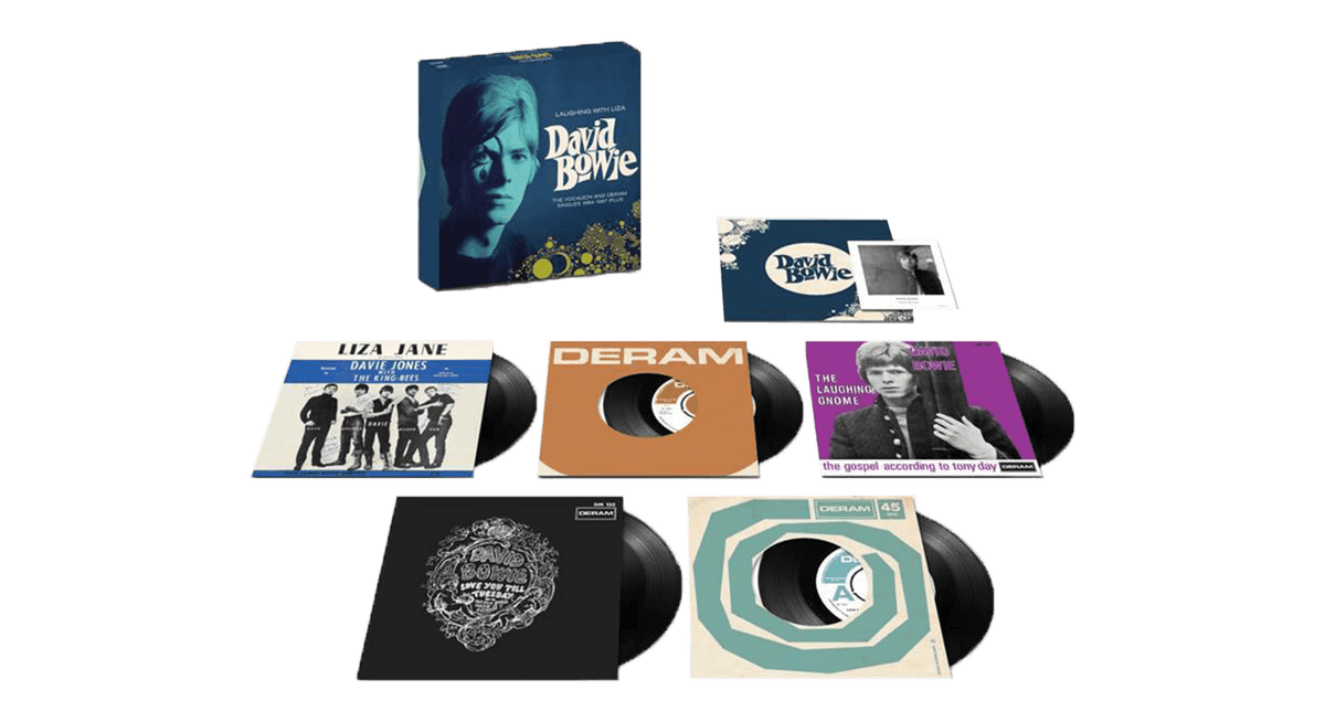 Vinyl - David Bowie : 7&quot; - Laughing with Liza - Re-issue (7&quot; x5 boxset) - The Record Hub