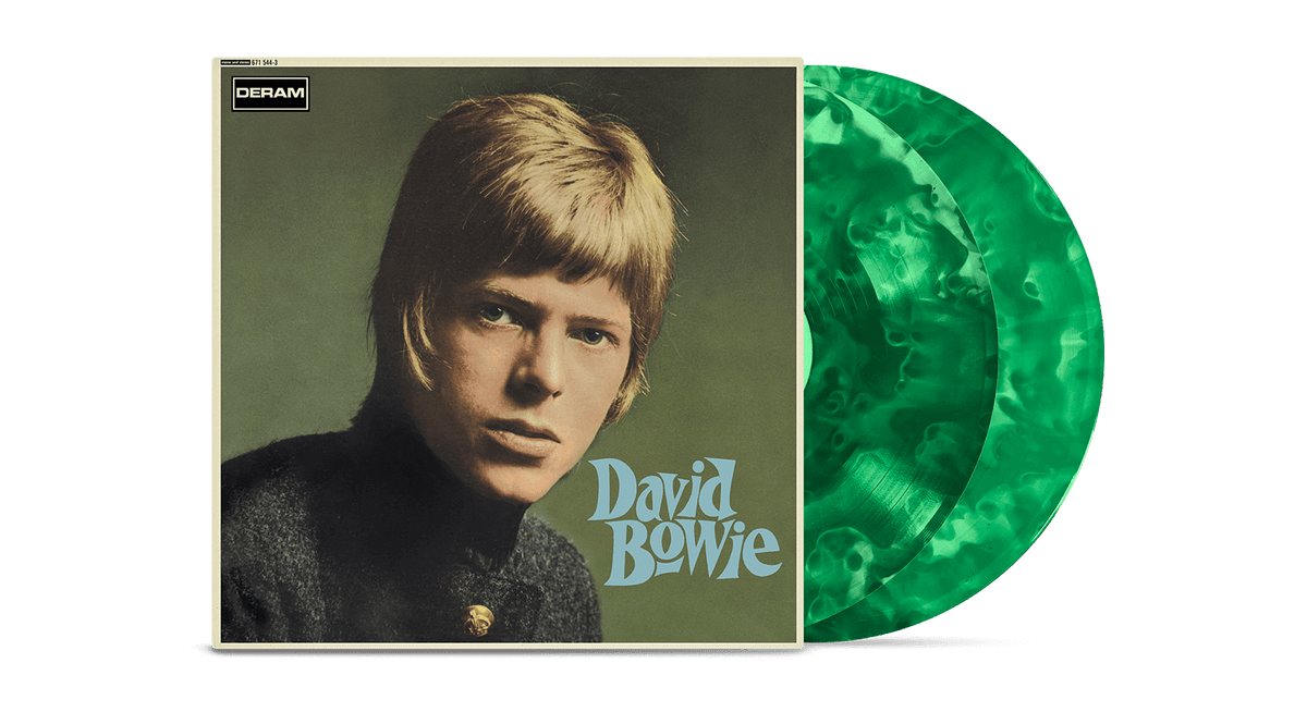 Vinyl - David Bowie : David Bowie (Green Swirl Vinyl) - The Record Hub