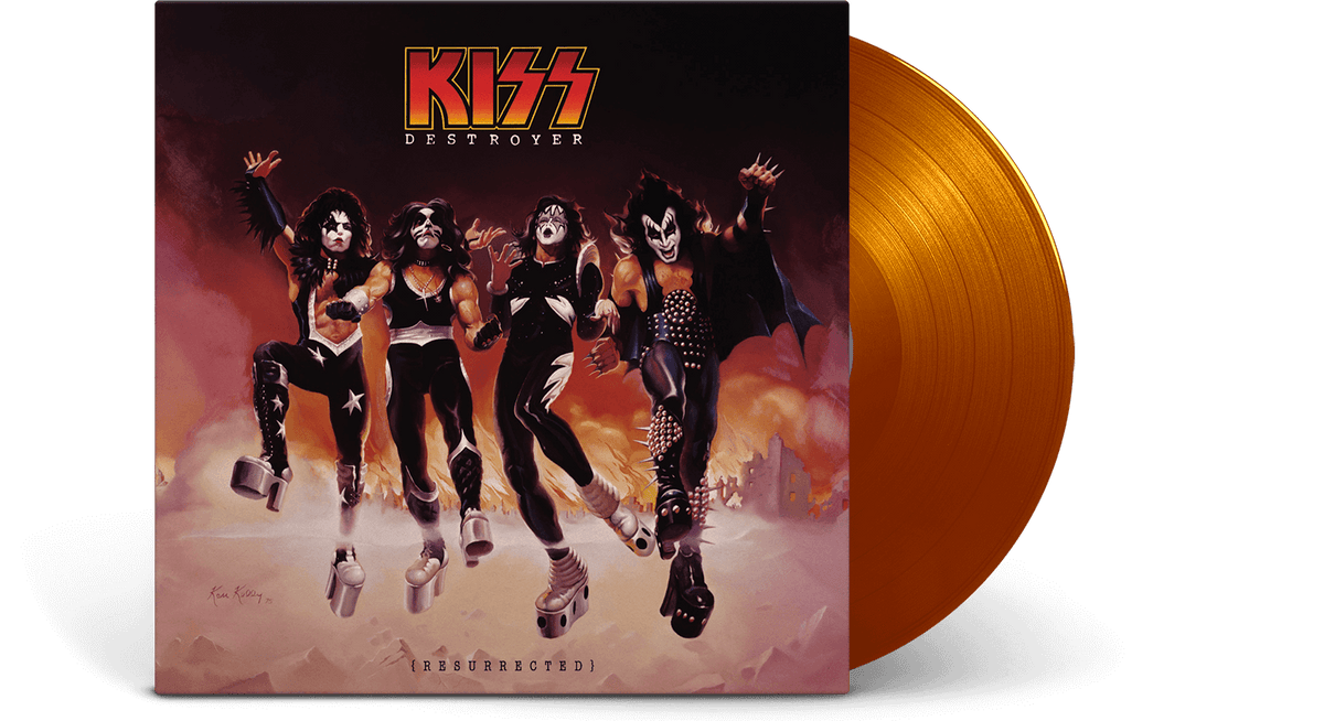 Vinyl - KISS : Destroyer 45(Orange Vinyl) - The Record Hub