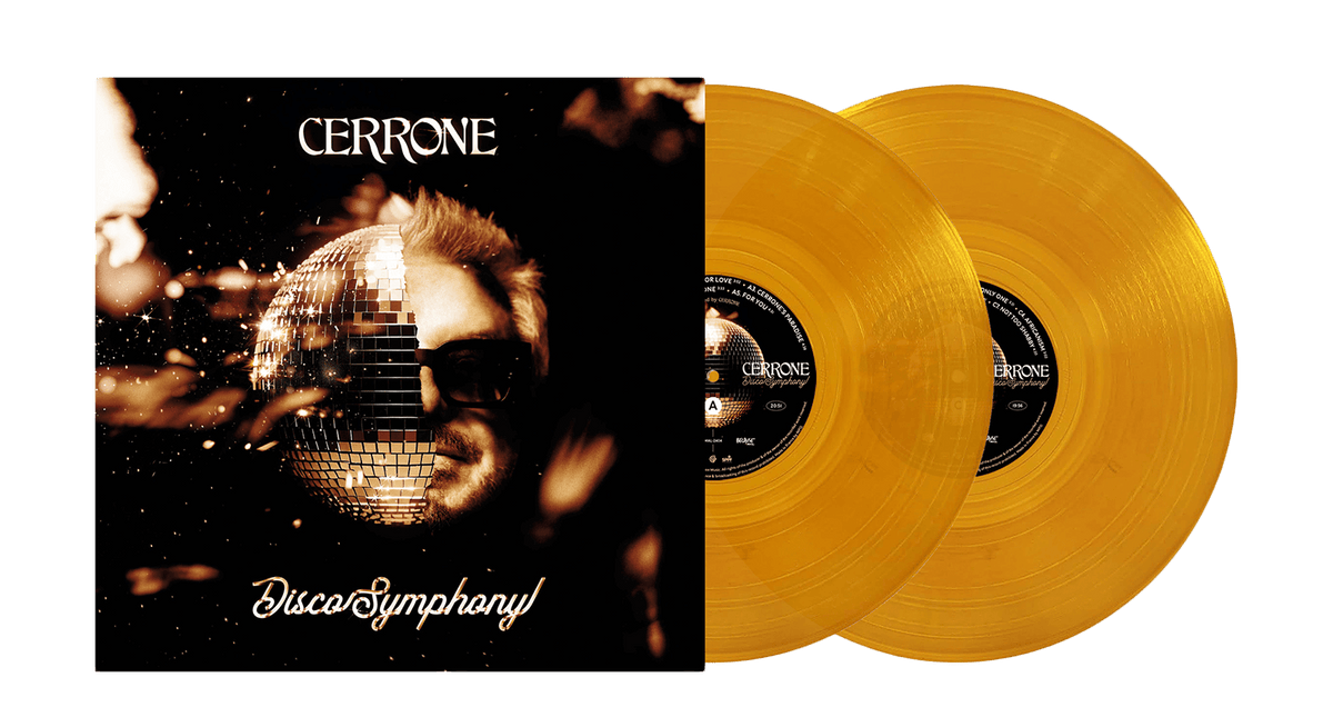 Vinyl - Cerrone : Disco Symphony (Amber Crystal Clear Vinyl) - The Record Hub