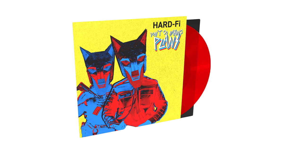 Vinyl - [Pre-Order [15/11] Hard-Fi : Don&#39;t Go Making Plans EP (Ltd Transparent Red Vinyl) (Signed &amp; Numbered) - The Record Hub