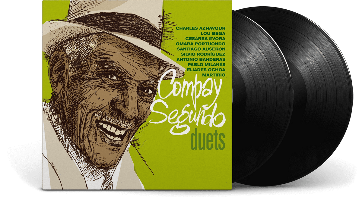 Vinyl - Compay Segundo : Duets - 140g 2LP Black vinyl - The Record Hub